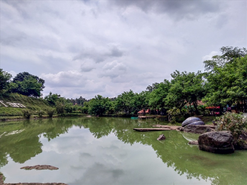 Khu du lịch Văn hóa Cộng đồng KoTam được biết đến là một trong những điểm đến độc đáo nhất của TP. Buôn Ma Thuộc, tỉnh Đak Lak. ảnh: Minh Trí