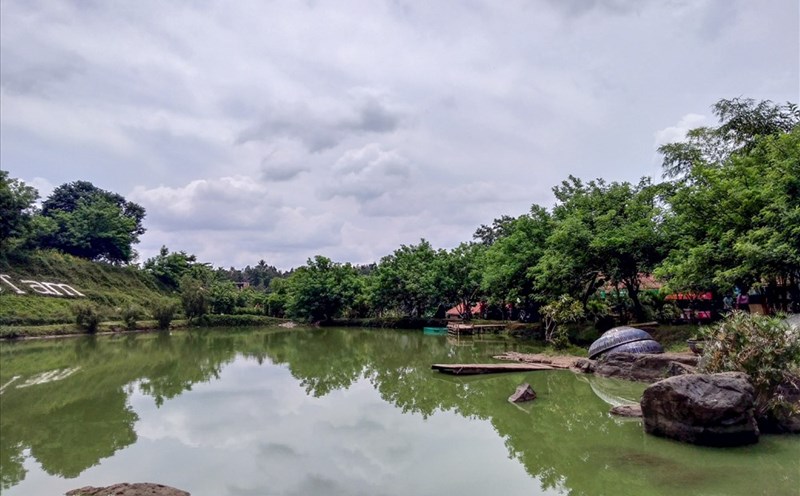 Khu du lịch Văn hóa Cộng đồng KoTam được biết đến là một trong những điểm đến độc đáo nhất của TP. Buôn Ma Thuộc, tỉnh Đak Lak. ảnh: Minh Trí