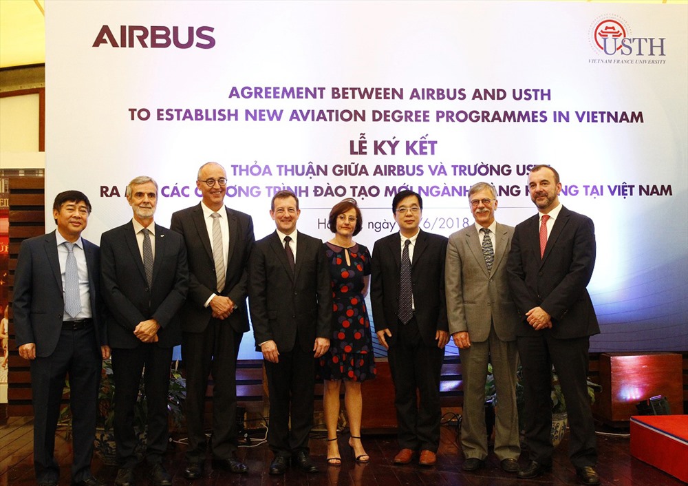 Airbus hỗ trợ đào tạo ngành hàng không tại Việt Nam