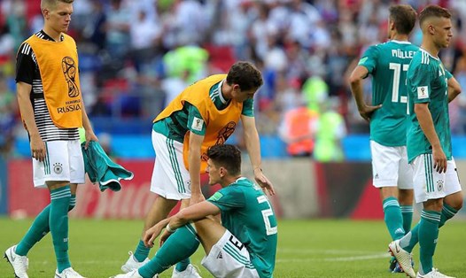 ĐKVĐ Đức dừng bước sau vòng bảng World Cup 2018. Ảnh: FIFA