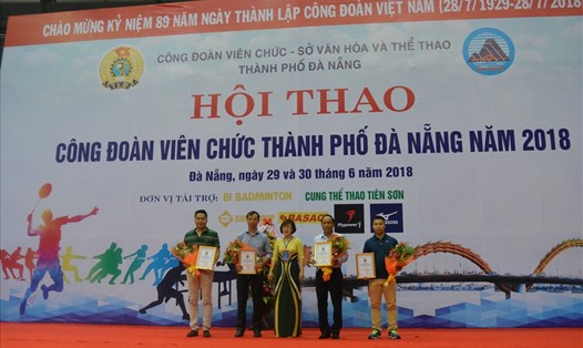 Hội thao Công đoàn Viên chức TP Đà Nẵng năm 2018. Ảnh: XH