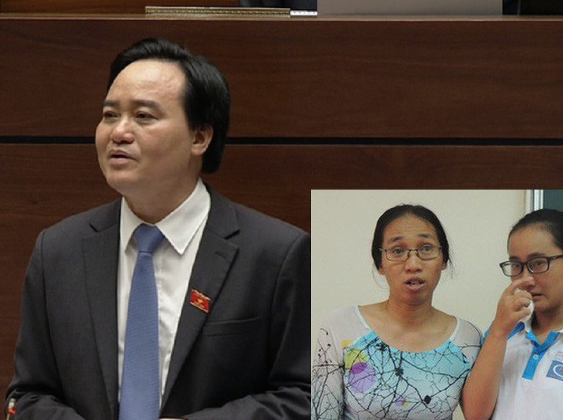 Bộ trưởng nhận trách nhiệm về những vấn đề liên quan đến đạo đức giáo viên trong thời gian qua.