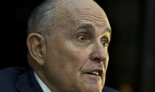 Luật sư Rudy Giuliani. Ảnh: AP. 