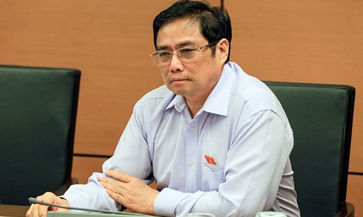 Trưởng Ban Tổ chức Trung ương Phạm Minh Chính (Ảnh: QH)