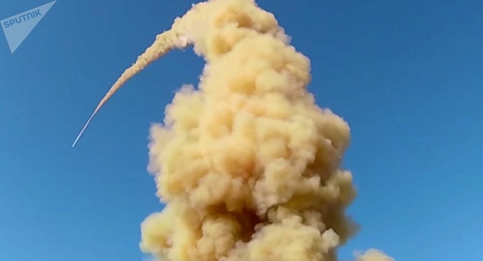 Hình ảnh một vụ thử tên lửa hiện đại của Nga. Ảnh: Sputnik