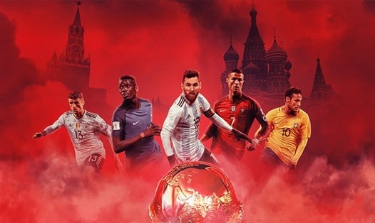 World Cup 2018 sẽ diễn ra tại Nga bắt đầu từ 14.6.