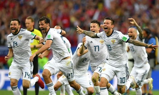 Chiến thuật hợp lí đã giúp ĐT Nga đánh bại Tây Ban Nha để giành quyền vào tứ kết World Cup 2018. Ảnh: FIFA