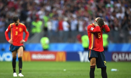 Tây Ban Nha đã nhận thất bại trước Nga. Ảnh: FIFA