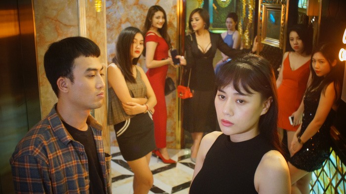 Một cảnh trong phim "Quỳnh búp bê"