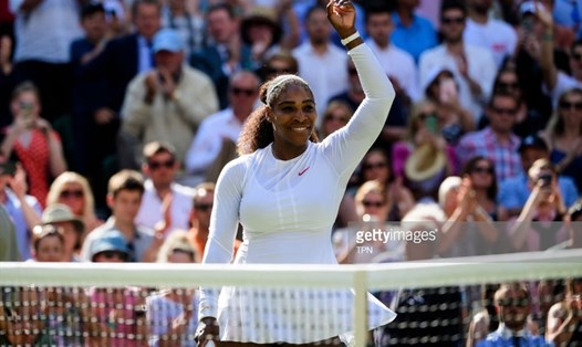 Serena Williams lấy lại phong độ sau quãng nghỉ dài. Ảnh: Getty.