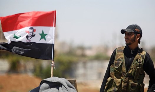 Quân chính phủ Syria ở Deraa. Ảnh: Reuters