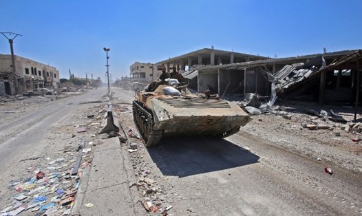 Tỉnh Daraa ngày 7.7. Ảnh: AFP. 
