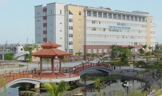 Bệnh viện đa khoa tỉnh Hải Dương. Ảnh: DV