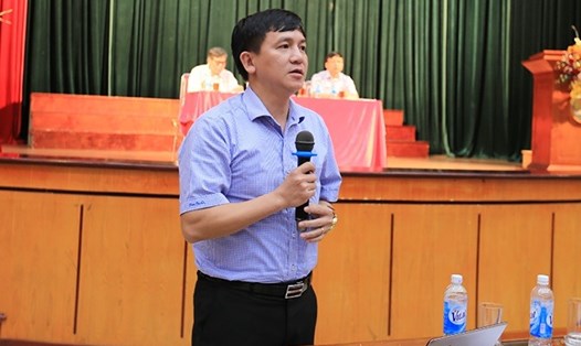 PGS-TS Phạm Quốc Khánh - Trưởng phòng Đào tạo Học viện Ngân hàng.