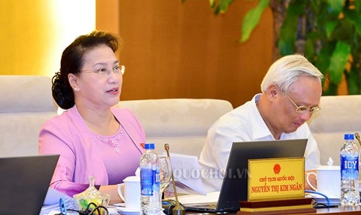 Chủ tịch Quốc hội Nguyễn Thị Kim Ngân. Ảnh Q.H