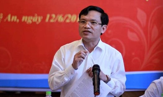 Ông Mai Văn Trinh - Cục trưởng Cục Quản lý chất lượng, Bộ GDĐT đã lên đường đến Hà Giang để phối hợp rà soát, làm rõ điểm bất thường trong kết quả thi của tỉnh này. Ảnh: H.N