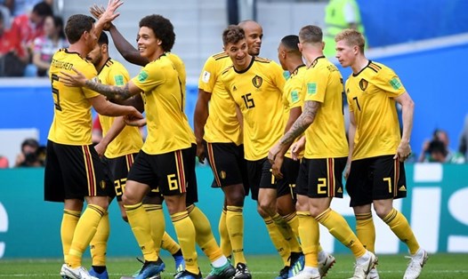 ĐT Bỉ đã giành hạng ba chung cuộc tại World Cup 2018 sau khi đánh bại ĐT Anh với tỉ số 2-0 trong trận tranh huy chương đồng. Ảnh: FIFA
