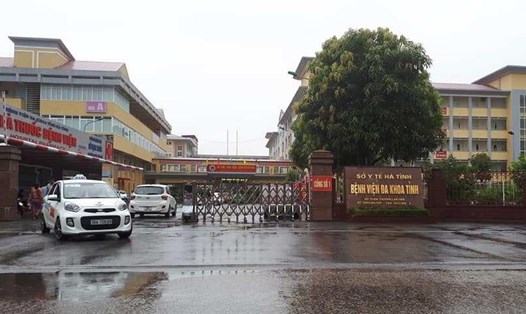Bệnh viện đa khoa tỉnh Hà Tĩnh, nơi mẹ con sản phụ L. tử vong