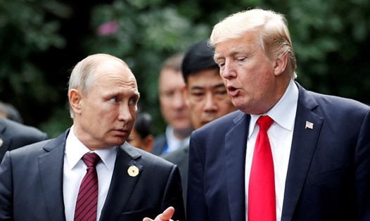 Tổng thống Vladimir Putin và Tổng thống Donald Trump. Ảnh: Reuters