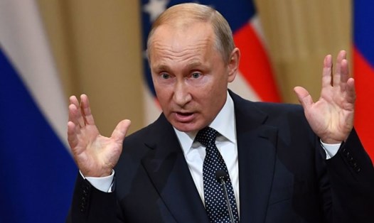 Tổng thống Nga Vladimir Putin khẳng định Nga không can thiệp bầu cử Mỹ. Ảnh: AFP/Getty. 