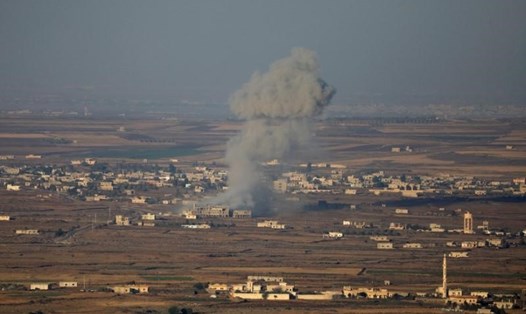 Syria chiếm được vị trí trọng yếu ở khu vực giáp biên giới với Israel. Ảnh: Reuters. 