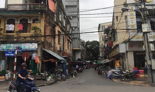 Phố chợ giời Trạng Trình (Quận Hồng Bàng, Hải Phòng) - nơi chị em Oanh Hà sinh ra và lớn lên