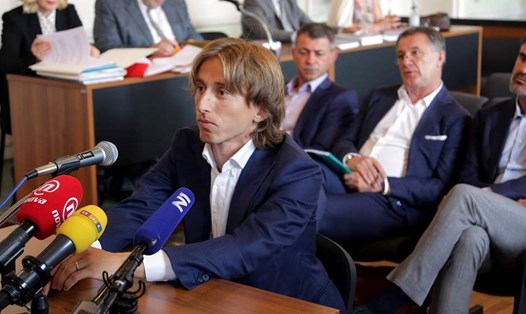 Luka Modric ra tòa vì vụ án Zdravko Mamic.