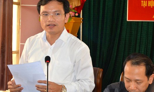 Cục trưởng Quản lý Chất lượng giáo dục Mai Văn Trinh chủ trì buổi họp báo.