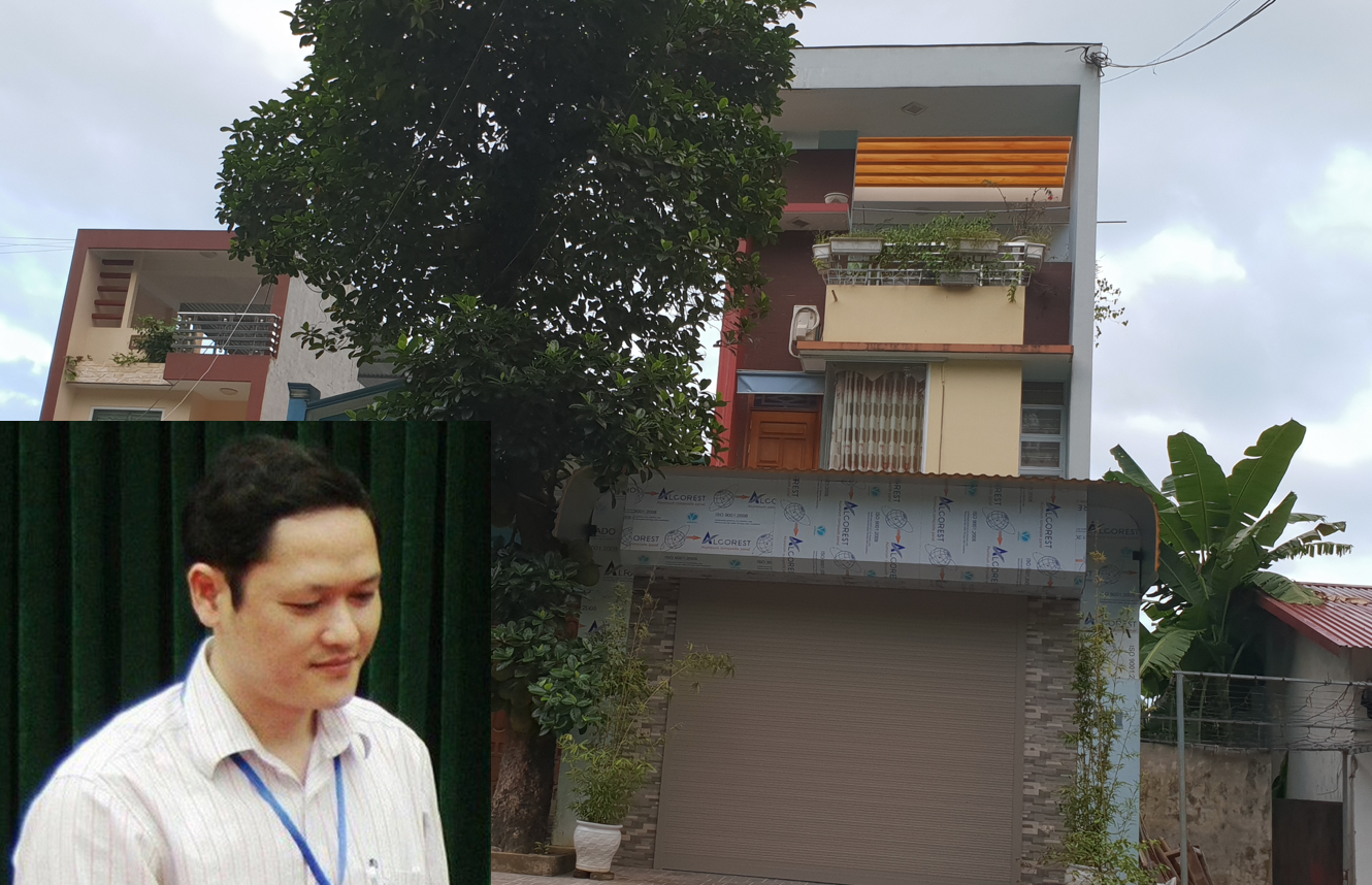 Ngôi nhà 3 tầng của gia đình ông Vũ Trọng Lương. Ảnh: HN