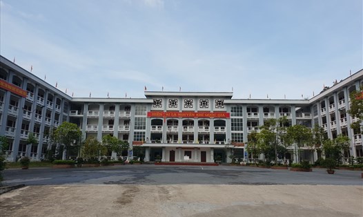 Những ngày qua, Trường THPT chuyên Hà Giang - nơi nhiều thí sinh sửa điểm theo học là tâm điểm của xã hội. Ảnh: HN