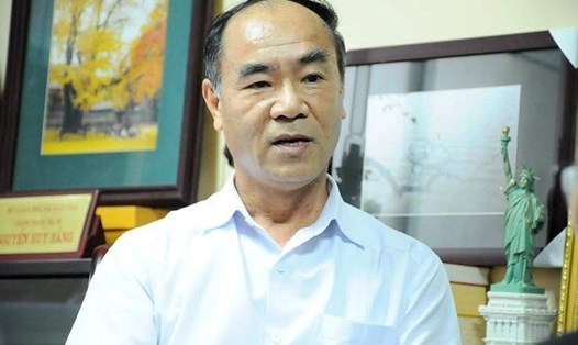 Ông Nguyễn Huy Bằng - Chánh thanh tra Bộ GDĐT cho rằng, việc bỏ vị trí không xin phép, báo cáo của hai cán bộ thanh tra là vi phạm quy định công tác thanh tra.. Ảnh: VNN