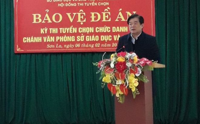 Ông Hoàng Tiến Đức - Giám đốc Sở Giáo dục Đào tạo tỉnh Sơn La. Ảnh: Sở GDĐT Sơn La.