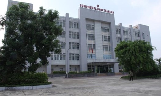Bệnh viện Thanh Hà - nơi đối tượng Khắc thường xuyên "ghé thăm" rồi cướp. 