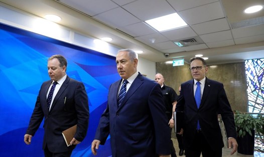 Thủ tướng Israel hôm 1.7. Ảnh: Reuters.