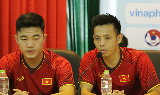 Xuân Trường hay Văn Quyết sẽ là đội trưởng U23 VN? Ảnh: Giang Nguyễn 