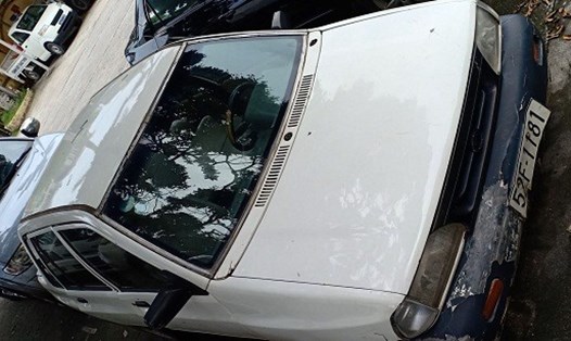 Chiếc ô tô của anh Nguyễn Duy Cương bị kẻ gian đánh cắp, đem bán trên địa bàn huyện Vân Đồn được Công an thu hồi. Ảnh: QTV