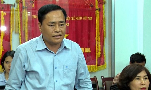 Ông Hồ Tiến Thiệu – Phó Chủ tịch UBND tỉnh Lạng Sơn, Trưởng ban chỉ đạo thi THPT Quốc gia.
