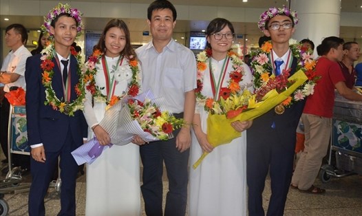 Đoàn Olympic Việt Nam trở về với thành tích đáng nể.