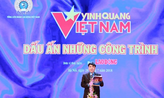 Ủy viên Trung ương Đảng, Chủ tịch Tổng LĐLĐVN Bùi Văn Cường. Ảnh: Hải Nguyễn.