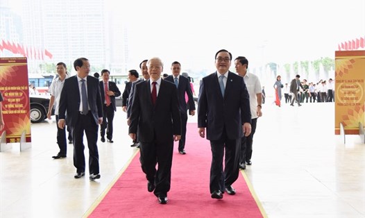 Tổng Bí thư Nguyễn Phú Trọng tham dự Lễ kỷ niệm.