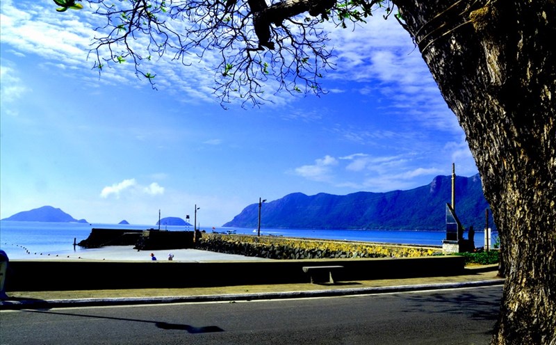 Cầu 914, nơi tuyên truyền để hoàn thành, đã có 914 chí sĩ yêu nước ngã xuống vì lao động khổ sai. Ảnh: Lục Tùng