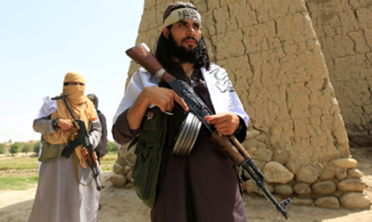 Lực lượng hồi giáo Taliban - Ảnh: Reuters