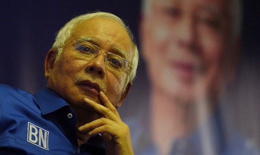 Cựu Thủ tướng Malaysia Najib Razak. Ảnh: AFP. 