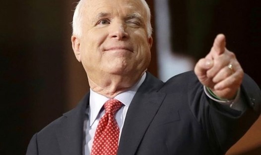 Thượng nghị sĩ Mỹ John McCain - Ảnh: AFP