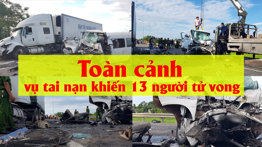 Toàn cảnh vụ tai nạn khiến 13 người chết ở Quảng Nam