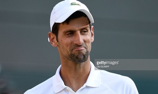 Djokovic có chiến thắng dễ dàng tại vòng 1. Ảnh: Getty.