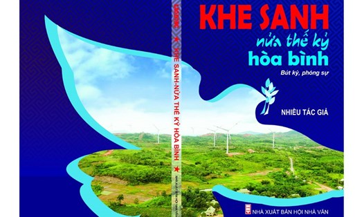 Bìa tập sách “Khe Sanh - nửa thế kỷ hòa bình”.