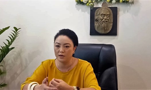 Bà Văn Thùy Dương - Phó Hiệu trưởng Trường THCS-THPT Lương Thế Vinh.