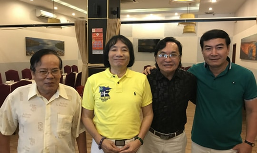 Từ trái sang: NS Giang Châu, Minh Vương, Thanh Tuấn