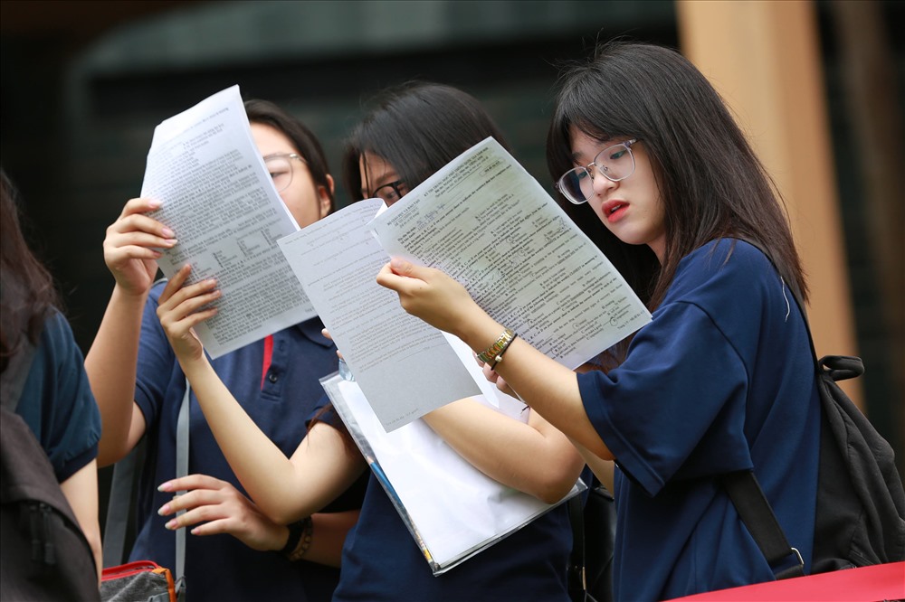 Điểm thi THPT quốc gia 2018 sẽ được công bố vào ngày 11.7. Ảnh: Hải Nguyễn.